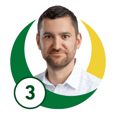 David Janošek – kandidát číslo 3