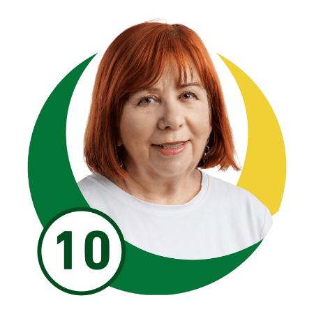 Anna Oplatková – kandidátka číslo 10