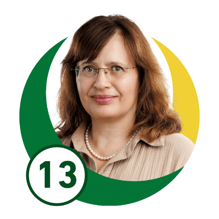 Milena Blahová – kandidátka číslo 13